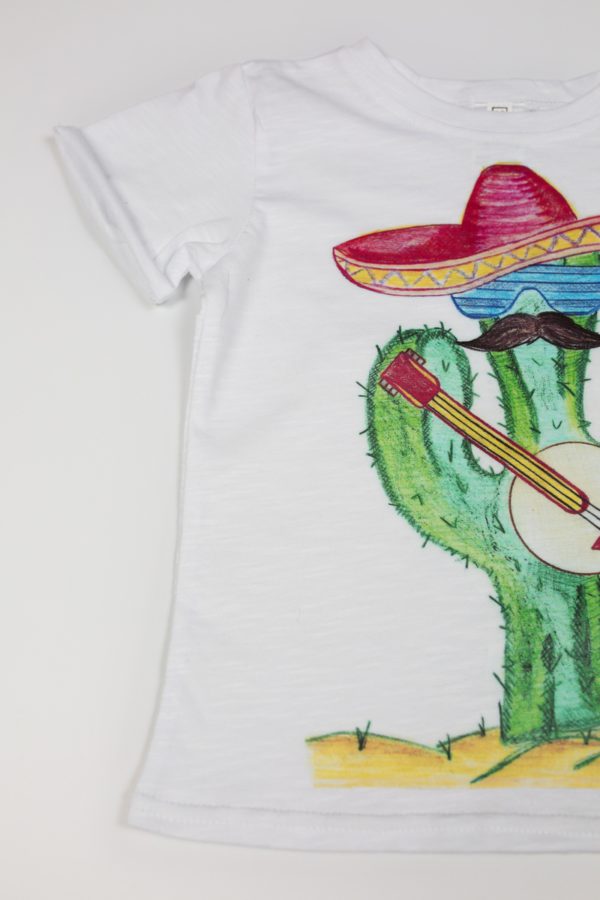 Купить однотонную детскую футболку с термоаппликацией в Украине