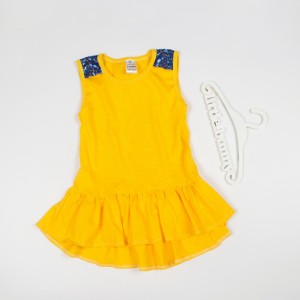 Купить детское платье желтое у производителя недорого