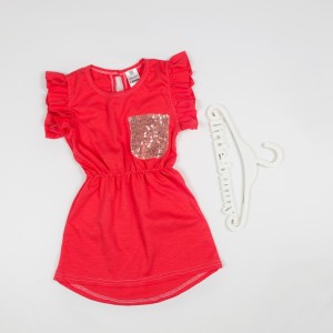 Купить красное платье девочке по цене производителя в Украине