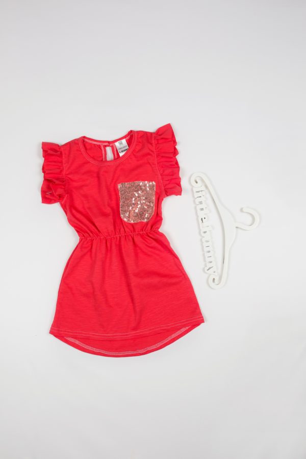 Купить красное платье девочке по цене производителя в Украине